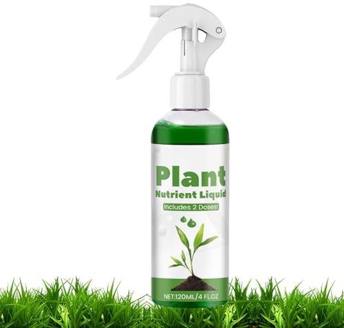 Green Grass Spray – Lawn Gardening Nutrient Liquid – Grass Paint & Patch Repair Spray – Pet Spot Repair, Turf Dye, Lawn Seeding Solution For Gardens, Yards, Farms, Patchy Lawns, Dog Stain Fix