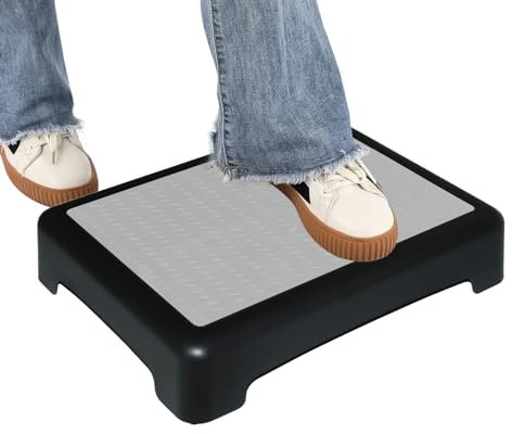 keloppasit Scalino | Scalino Per Anziani Adulti | Scalino Sovrapponibile per Bambini Anziani Disabili a Lato Letto Ufficio Vasca Cucina Bagno