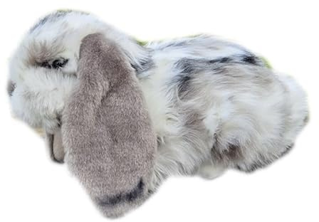 SMJWH Realiic Lop-Eared Rabbit P Toy, Soft Stuffed Animal Bunny Doll, Cute Floppy Ear Rabbit Kuscheltier for s(19CM)