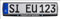 Kennzeichenhalter Freistaat Bayern für 520x110mm Kennzeichen