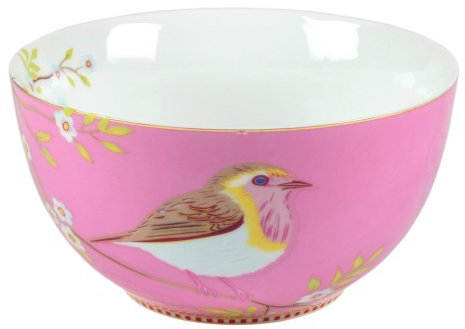PiP Studio - Schale, Dessertschale, Müslischale - Early Bird - Pink - Porzellan - D 15 cm