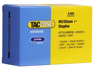 Tacwise 0308 Heftklammer, 25mm, 5000 Stück