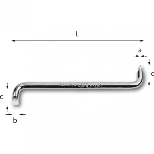 USAG 340 - Cacciavite a squadra per viti ad intaglio 340007