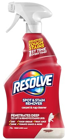 Resolve Carpet Triple Oxi Advanced Carpet Stain Remover, Carpet Cleaner, Carpet Cleaner Solution, 22 Ounce