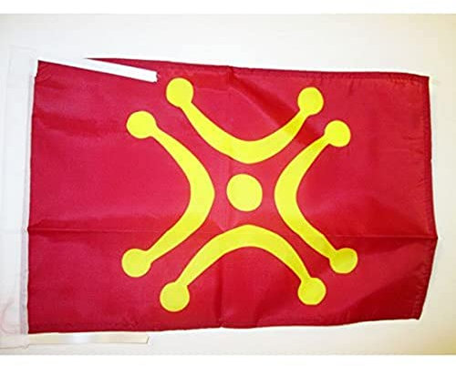 BANDERA de CANTABRIA INDEPENDENTISTA 45x30cm - BANDERINA REGIONALISMO CÁNTABRO - CANTABRISMO 30 x 45 cm cordeles - AZ FLAG