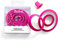 Decora 0255307 Set 4 Tagliapasta Ovale, In Plastica, Il Kit Ideale per Creare Decorazioni in Pasta di Zucchero o di Gomma, Made in Italy, Design originale. Confezione da 4 pezzi.