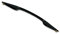 REPORSHOP - Tirador Puerta Horno Teka Negro 495mm 8303407