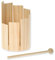 Holz Rührtrommel DIY Bastelset für Kinder ab 4 Jahren als rundes Xylophon Musikinstrument