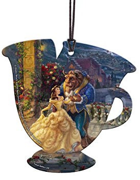 Trend Setters Disney – Die Schöne und das Biest – Belle tanzt im Mondlicht – geformtes hängendes Acryldruck-Zubehör