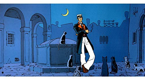 CC Editions Poster Offset Corto Maltese, The World is a Theater (100x50cm)