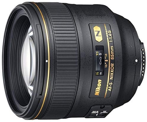 Nikon AF-S FX NIKKOR 85mm f/1.4G Lens with Auto Focus for Nikon DSLR Cameras (Renewed)