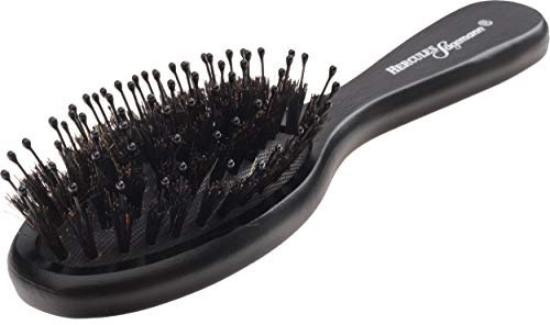 Hercules Sägemann - 7-Reihige Ovale Pflegebürste (9530), Kompakt & Ergonomisch, Perfekt für Feines Haar, 175 mm