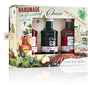 Chase Three Perfect Gin Serves, Minatures Gift Set, 50 ml