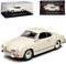 DeAgostini Volkwagen Karmann GHIA Coupe Beige Weiss 1955-1974 Nr 04 1/43 Modell Auto mit individiuellem Wunschkennzeichen