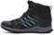 THE NORTH FACE - Litewave Fastpack II wasserdichte Schuhe für Damen - Halbhoch, Schwarz/Türkis, 36