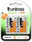 Uniross Pack de 4 Piles Rechargeables AA/HR6 1000 NIMH HYBRIO, 1.2V
