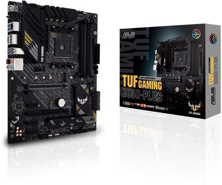 ADMI CPU Motherboard Bundle: AMD Ryzen 5 5600X 6 Core 4.6GHz Boost CPU, ASUS TUF B550-PLUS ATX Motherboard, Adata D60G RGB 16GB 3600mhz DDR4 RAM