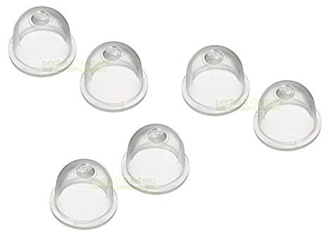 6 X Primer Pumpe für 23 25 26 32 33 43 52 ccm Benzin Motorsense Freischneider