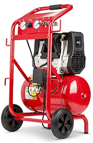 Fiac Silent XS88 - Compresor de aire comprimido (140 l/min, 20 L, caldera 9 bar)