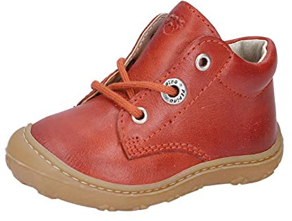 RICOSTA Unisex - Kinder Boots Cory von Pepino, Weite: Mittel (WMS),schnürstiefel,Leder,Kids,junior,Kleinkinder,Cayenne (244),23 EU / 6 Child UK