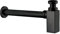 Noir Bottle Trap Square | Bottle Trap | Matt Black | for Wall Mounted Basin