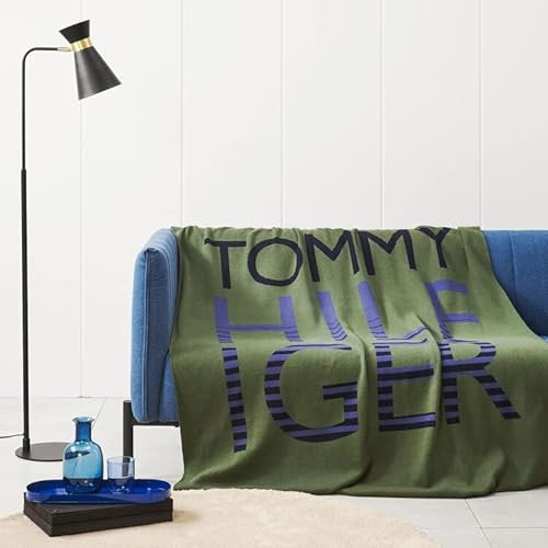 Tommy Hilfiger Plaid Surplus kaki 130x170 cm