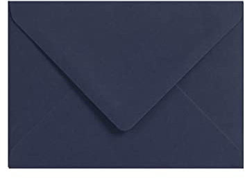 C5 Coloured envelopes for A5 Greeting Cards Christmas Cards Wedding Invitation Crafts 162x229mm- Pack of 40 envelopes (Navy Blue)