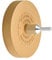 Aufkleber Entferner Radierscheibe Gummi, Folienradierer mit Adapter für Bohrmaschine, Rubber Eraser Wheel zum Entfernen von Folien und Kleberesten am Fahrzeug Auto oder Motorrad, Dia 88mm (3,5)