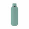 Botella térmica agua acero inoxidable personalizada láser | Sin BPA | Mantiene 24H Frio / 12H Calor | Isotérmica y Hermética - Doble Pared al Vacío a Prueba de Fugas (500ml, Turquesa Mate)
