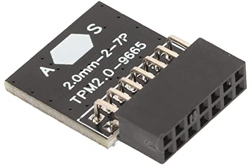 Cuifati TPM 2.0 Modul Chip 14 Pin 2x7P Sicherheitsmodul Plattformschutz