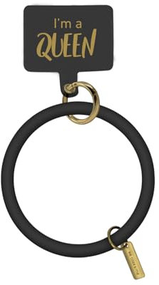 case&me braccialetto per smartphone a tema I'm a QUEEN, braccialetto da polso per cellulare, bracciale multiuso