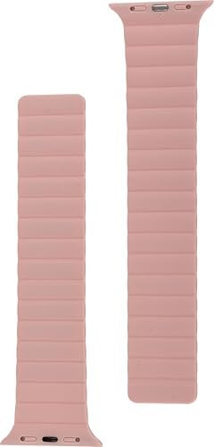 PETER JÄCKEL Watch Band für Apple Watch Ultra 49mm/ Watch 45/44mm (Series 4-9)/ 42mm (Series 1-3) Magnetic Pink