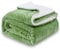 SOCHOW Sherpa Fleece Throw Blanket, Double-Sided Super Soft Luxurious Plush Blanket 127cm×150cm, Sage Green