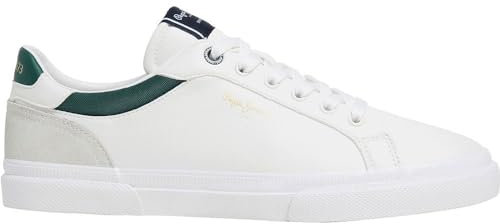 Pepe Jeans Herren Kenton Court M Sneaker, Green Ivy Green, 46 EU