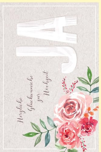 Skorpion Hochzeitskarte Glückwunsch Spruch Herzlichen Glückwunsch zur Hochzeit JA - mit Umschlag