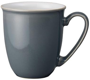 Denby Stoneware Elements Fossil Grey Coffee Beaker Mug