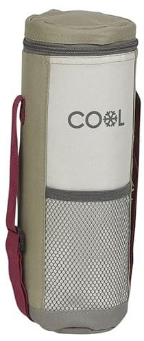 URBNLIVING Borsa termica per bottiglie da 1,5 l, con cerniera, con tracolla regolabile, per bevande, picnic, escursionismo