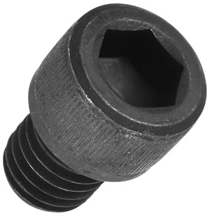 Kozelo 10Pcs Vis à Tête Cylindrique - [M12-1,75 x 16mm] Acier Allié Filetage Complet Noir Oxyde Grade 12,9 Vis Hexagonale Interne pour Imprimante 3D Mobilier, Noir
