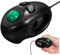 Gatuida Souris Trackball 4D Mini USB Ergonomique pour Pc Souris à Boule de Conception Compacte et pour Voyage et Bureau Plastique Solide Couleur Noire