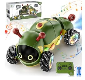 Kssvzz Coche Teledirigido, 2.4Ghz Niños Coche Teledirigido con Música, 4DW Monster Truck Drift Car para Niños con Luz y Spray, Rotación de 360°, Juguetes para Regalo Cumpleaños Navidad Niño 3-12 Años