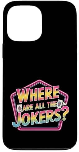 Where Are All The Jokers Mahjong Player Game - Case for iPhone 13 Pro Max