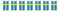 Everflag Papierfahnen-Kette 5m : Schweden