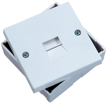 LJU 2/3A Telephone Extension Socket.Secondary/Slave Telephone Socket