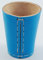 Weible Würfelbecher, Leder, blau