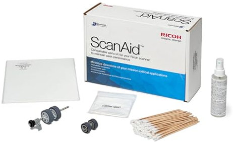 Fujitsu Scansnap IX500 Scanaid Clean/Cons Kit CG01000-277701 by Fujitsu