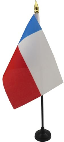 AZ FLAG - Tischflagge Texas - 15x10 cm Goldene Splitze - Bundesstaat Texas Tischfahne 10 x 15 Cm - Flaggen
