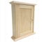 Wooden World - Armoire à clés en Bois avec Porte et 6 Crochets