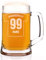 Herz & Heim® Bierkrug mit Gravur des Namens für Feuerwehrmänner, Jäger, Fußballer, Biker und Angler Fußball Trikot