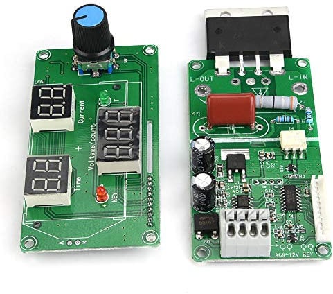 Spot Welder Control,Spot Welder Time Control Module Digital Display Controller Board(100A)