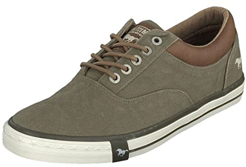 MUSTANG Herren 4072-312-777 Sneaker, Grün (Khaki 777), 44 EU